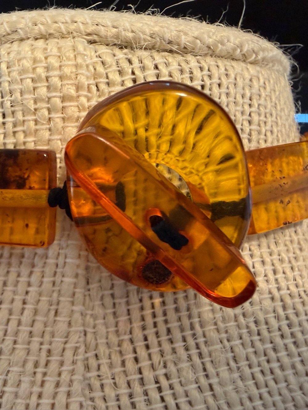 Baltic Amber and Turquoise Multi-Strand Necklace - Women Jewelry - Picture 3 of 4